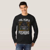 魚釣りカッコいいピープルド魚釣り魚釣り Tシャツ (正面フル)