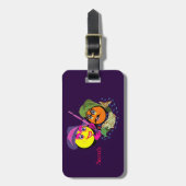 魚釣りカップル ラゲッジタグ (正面縦)