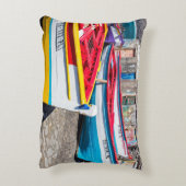 魚釣りカラフルボーツケープヴェルデ アクセントクッション (裏面(縦))