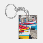 魚釣りカラフルボーツケープヴェルデ キーホルダー (正面左)