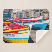 魚釣りカラフルボーツケープヴェルデ シェルパブランケット (正面(横))