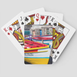 魚釣りカラフルボーツケープヴェルデ トランプ