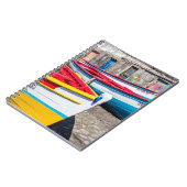 魚釣りカラフルボーツケープヴェルデ ノートブック (左側)