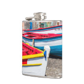 魚釣りカラフルボーツケープヴェルデ フラスク (左)