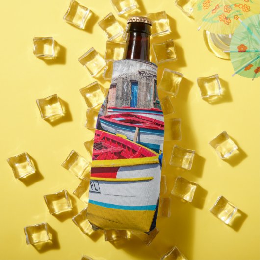 魚釣りカラフルボーツケープヴェルデ ボトルクーラー (インサイチュ 夏)