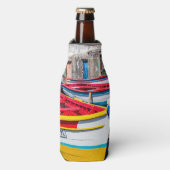 魚釣りカラフルボーツケープヴェルデ ボトルクーラー (ボトル正面)