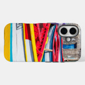 魚釣りカラフルボーツケープヴェルデ Case-Mate iPhoneケース (裏面 (横))
