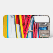 魚釣りカラフルボーツケープヴェルデ SAMSUNG GALAXYケース (裏面横)