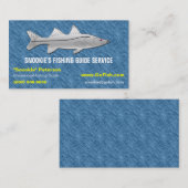 魚釣りガイドの名刺 名刺 (正面/裏面)