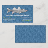 魚釣りガイドの名刺 名刺 (正面/裏面)