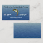 魚釣りガイドサービス名刺 名刺 (正面/裏面)