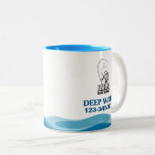 魚釣りガイドサービス ツートーンマグカップ (正面右)