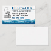 魚釣りガイドサービス 名刺 (正面/裏面)