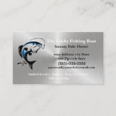 魚釣りガイドプロフェッショナル名刺 名刺 (正面)