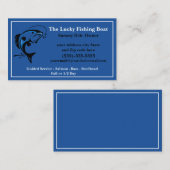 魚釣りガイドプロフェッショナル名刺 名刺 (正面/裏面)