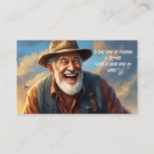 魚釣りガイド 名刺 (裏面)