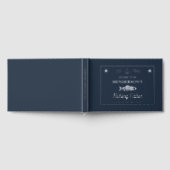 魚釣りキャビンいかりフィッシュカスタムウェルカムシルバー ゲストブック (全面)