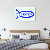 魚釣りキャンバス印刷 キャンバスプリント (インサイチュ (寝室))