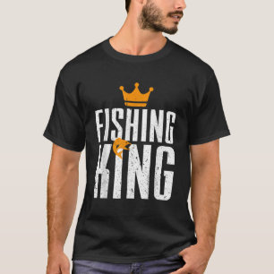 魚釣りキングおもしろい漁師水中競技マニア私 Tシャツ