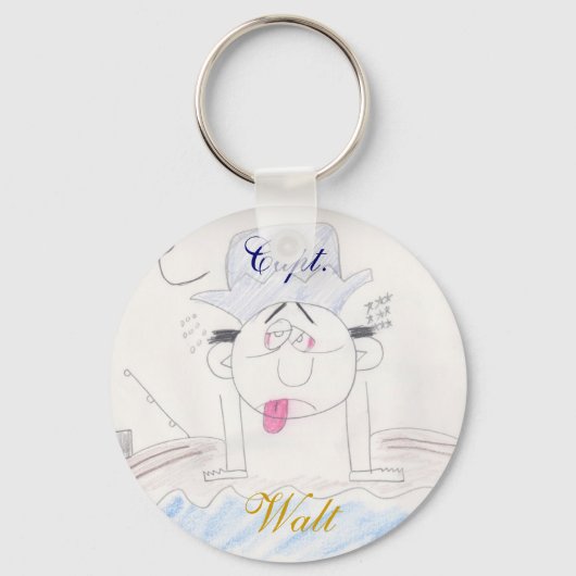 魚釣りキーホルダー キーホルダー (正面)