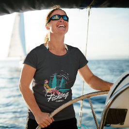 魚釣りギフト魚釣りtシャツ tシャツ