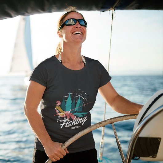 魚釣りギフト魚釣りtシャツ tシャツ