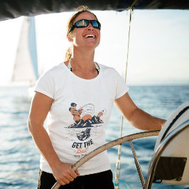 魚釣りギフト魚釣りtシャツ tシャツ