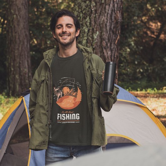 魚釣りギフト魚釣りtシャツ tシャツ