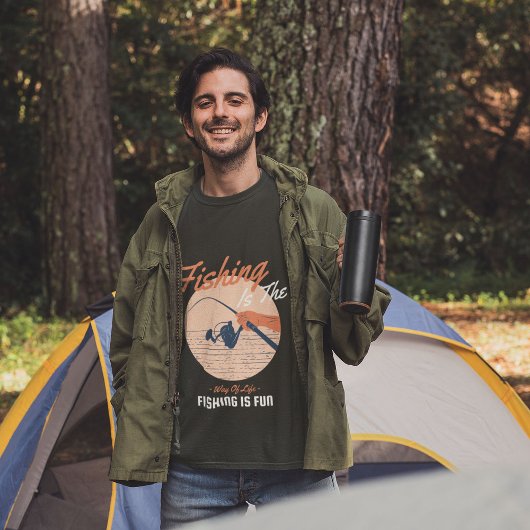 魚釣りギフト魚釣りtシャツ tシャツ