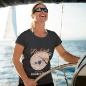 魚釣りギフト魚釣りtシャツ tシャツ