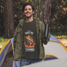 魚釣りギフト魚釣りtシャツ