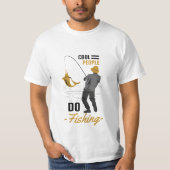 魚釣りギフト魚釣りtシャツ tシャツ (正面)