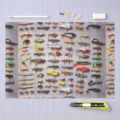 魚釣りクラシックルスサンダー_コーブカー 薄葉紙 (クラフト)