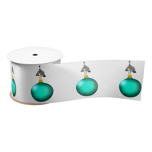 魚釣りクリスマスホリデーギフト サテンリボン (リール)