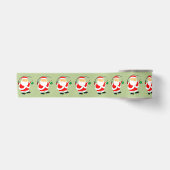 魚釣りクリスマスホリデーギフト サテンリボン (正面)