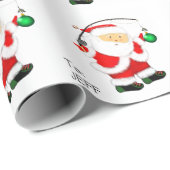 魚釣りクリスマスラッピング紙 ラッピングペーパー (ロールコーナー)