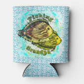 魚釣りグランパ缶クーラー 缶クーラー (正面)