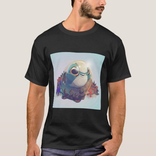 魚釣りサブナウティカ Tシャツ (正面)