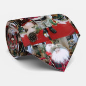 魚釣りサンタのネクタイ ネクタイ (ロール)