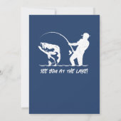 魚釣りザレジェンドロドファーズ50誕生日 招待状 (裏面)