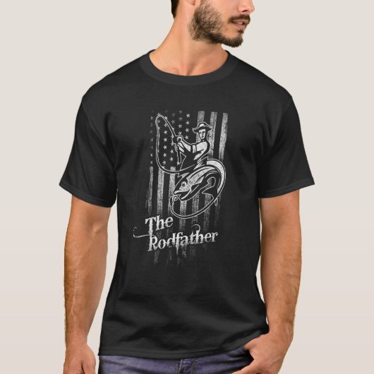 魚釣りザロドファーザー Tシャツ (正面)
