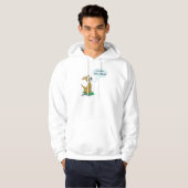 魚釣りシおもしろいャツ魚釣りユーモア魚釣りナマズ パーカ (正面フル)