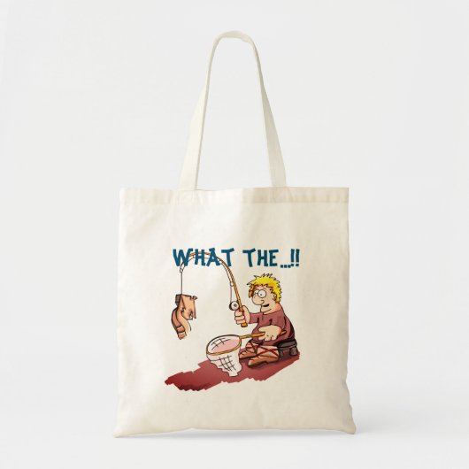 魚釣りシューサプライズ トートバッグ (正面)