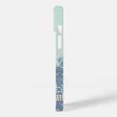 魚釣りシースケープ青い緑の水のスプラッシュ Case-Mate iPhoneケース (裏面 / 左)