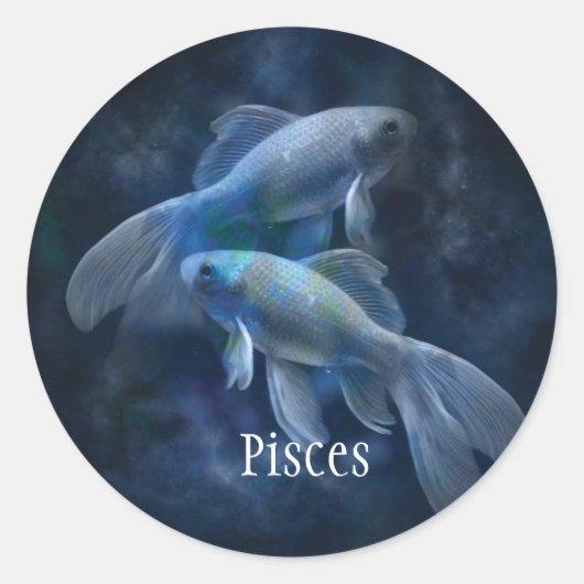 魚釣りシール ラウンドシール (正面)