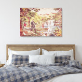 魚釣りシーン キャンバスプリント (インサイチュ (寝室))