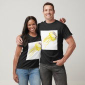 魚釣りスコップ Tシャツ (ユニセックス)