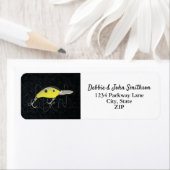 魚釣りスポーツ憲章クランクベイトルアーアドレス ラベル (インサイチュ)