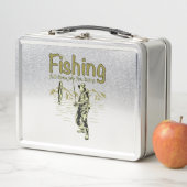 魚釣りスポーツ魚釣り棒 メタルランチボックス (インサイチュ)