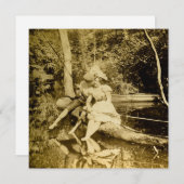 魚釣りスマック – ヴィンテージ立体視 シーズンカード (正面/裏面)